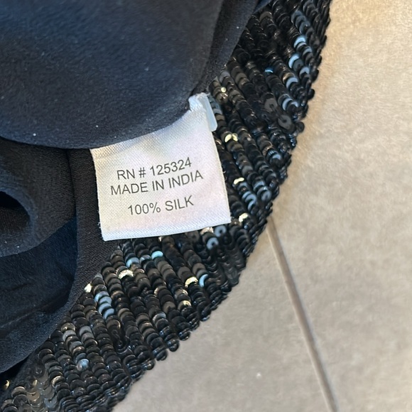 Haute Hippie Black Sequined Mini Skirt - Picture 6 of 9